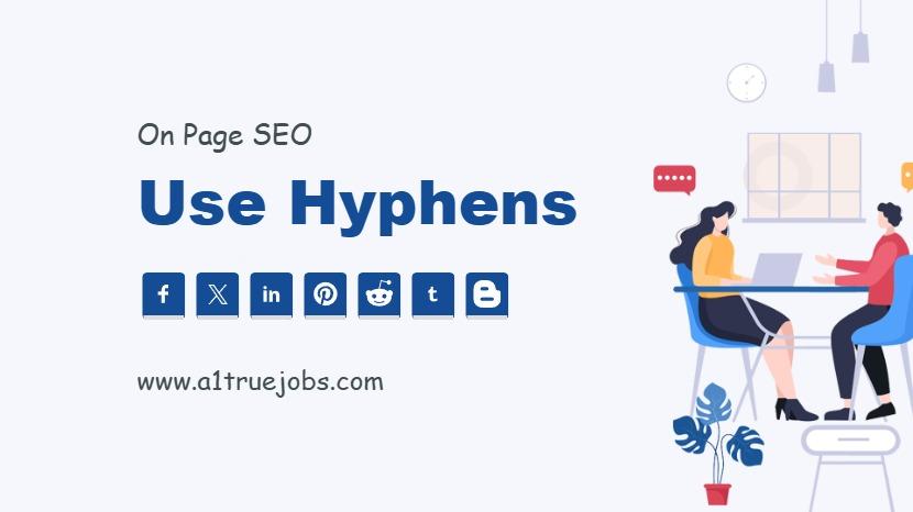 Use hyphens