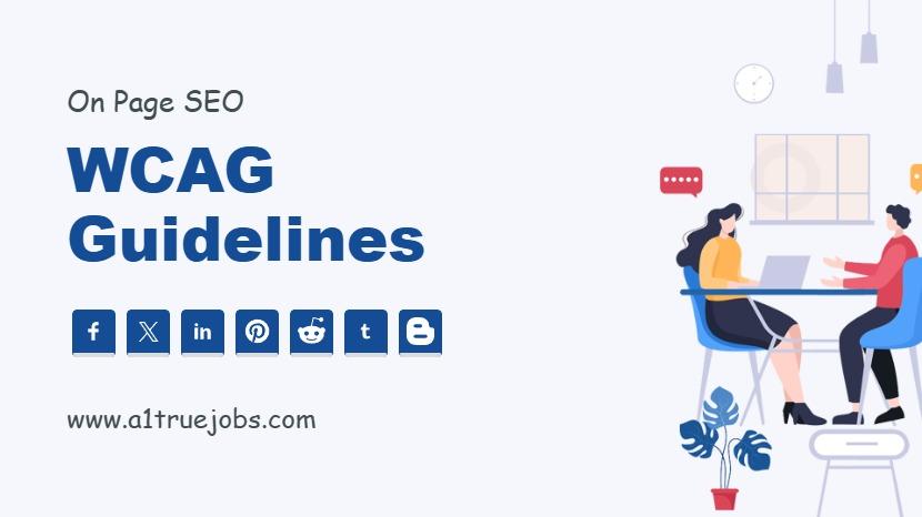 WCAG Guidelines